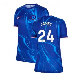 Chelsea Reece James #24 Hemmakläder Dam 2024-25 Kortärmad